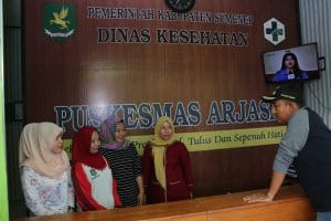 Wabup Sumenep Sidak Puskesmas Arjasa