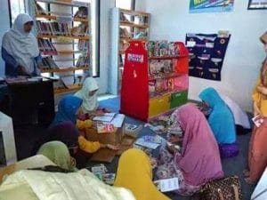 Pemdes Sukorejo Bangun Perpustakaan Desa