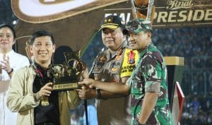 Danrem 083/BDJ Hadiri Final Piala Presiden 2019 Mewakili Pangdam V /BRW