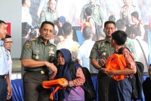 Danrem 083/BDJ Bersama Pangdam V /BRW Hadiri Pembukaan Social And Joy Flight