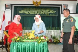 Puncak HUT ke 73 Persit 2019