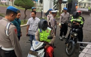 Anggota Polres Batu di Razia Anggota Polantas
