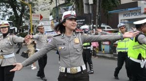 Aksi Flash Mob Satlantas Polres Batu Pukau Ratusan Pengendara