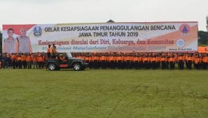 Apel Gelar Kesiapsiagaan Penanggulangan Bencana Jatim 2019