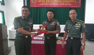Korem 083 /BDJ Dapat Bintal Dari Tim Safari Bintal Mabes TNI