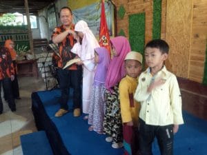 Berikan Santunan  Yatim Piatu dan Kaum Dhuafa Serta Gratis Kunjungi Pasar Parkiran Seumur Hidup