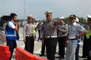 Hari Raya Idul Fitri H-7 Underpass Tol Mapan Dioperasikan 2 Arah