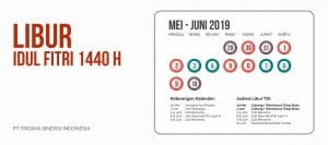 Cuti bersama Hari Raya Idul Fitri 2019
