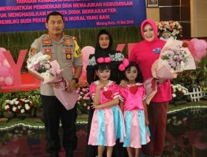 Perayaan HUT ke 39 Yayasan Kemala Bhayangkari Polres Malang Kota