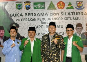 Ansor dan OKP Kota Batu  Berikrar  Tolak People Power 