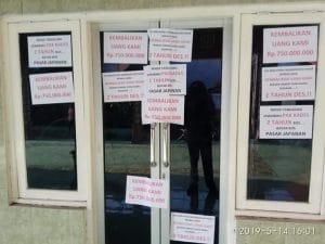 Balai Desa Kejapanan Ancam Disegel Warga