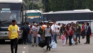 Bus Untuk Mudik Gratis Masih Longgar