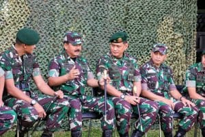 Danrem 083/BDJ Sambut Kunker Panglima TNI di Armed 1 dan Divisi 2 Kostrad Singosari