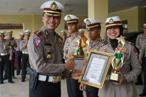 Pospam Polres Batu Raih Juara 3 Tingkat Polda Jatim