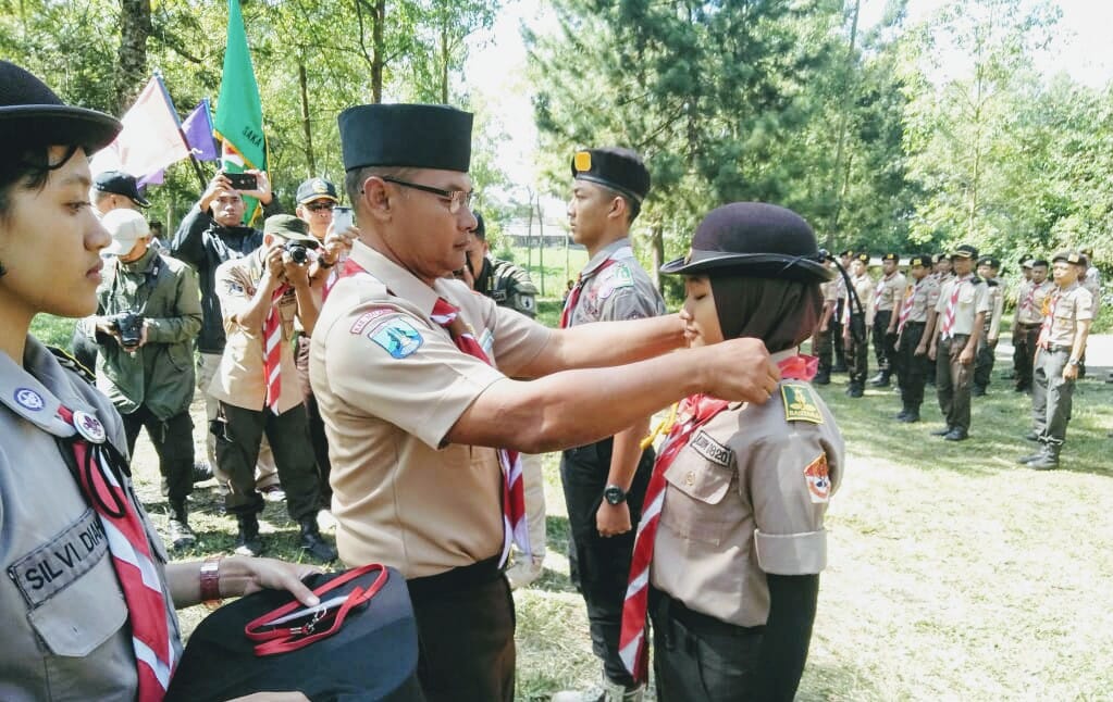 Persami Pramuka Saka Wira Kartika Korem 083/BDJ Resmi Ditutup