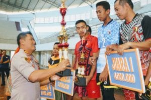Ajendam Kodam V/Brawijaya Bawa Pulang Piala Kapolres Malang Kota Cup 2019