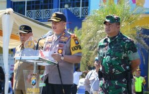 Apel Pergeseran Pasukan Pilkades Serentak 2019
