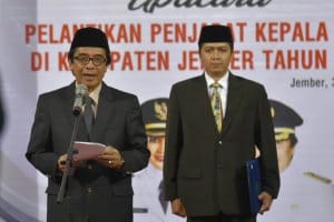 Pemkab Jember Lantik 42 Kades Pasca Pemilu 2019