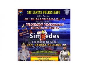 Simkedes Polres Batu Diserbu Ratusan Masyarakat