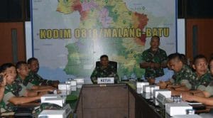 Kodim 0818 Gelar Rapat Pankar dan UKP Periode 01-04-2020
