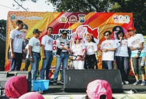 Olahraga Bersama dan Deklarasi Mari Bersatu Bangun Indonesia