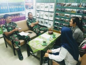 Kodim 0818 Dapat Kunjungan Mahasiswi Unibaw Fakultas Teknologi Pertanian