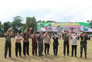 Gubernur Jatim Buka Kegiatan TMMD ke 105  Di Lima Lokasi