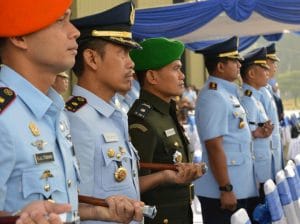 Kasdim 0818 Hadiri Sertijab Dan Skatek 022 Lanud Abd Saleh Malang