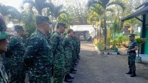Danramil 26 Singosari Pimpin Latihan Permildas Periode Juli 2019