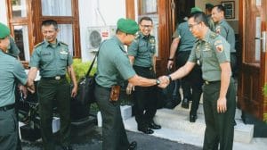 Makorem 083/BDJ Terima Kunjungan Tim Wasrik Itjenad