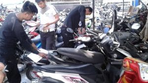 Ratusan BB Ranmor R2 Polres Malang Kota Jalani  Cek Phisik