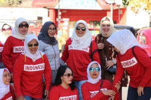 Ketua Persit Kodim 0818 Sambut Kedatangan Ketua Persit KCK Pusterad