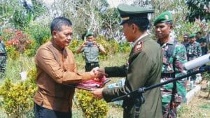 Danramil 07 Pakisaji Pimpin Upacara Pemakaman Alm Serma Nanang Sukardi