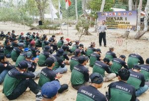 Puluhan Anggota Brigade PKS Baru Dapat  Sosialisasi Keselamatan Berlalu
