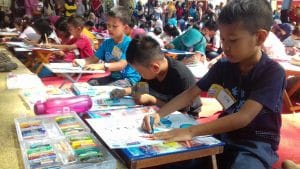 Alfamart Gelar Lomba Mewarnai dan Menggambar Tingkat Usia Dini