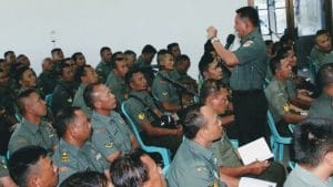 Prajurit Kodim 0818 Dapat Arahan  Tim Wasev Dari Pusterad