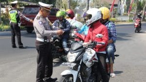 Tingkat Pelanggaran Berlalu lintas Turun 27,93 Persen