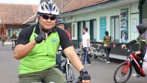 Dandim 0818 Bersama Pangdam V/BRW Ikut Fun Bike HUT ke 47 Rindam V/BRW