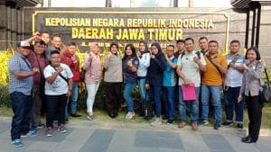 Warganet Polres  Malang Hadiri Sinergitas Polda Jatim bersama Warganet Untuk Jogo Jatim