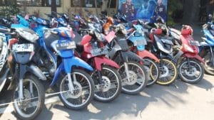 Polres Malang Kota Amankan 44 Unit R2 Dari  Tangan Pelaku  Curanmor