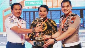 KRI Malang Kota Hadiri Penerimaan Penghargaan WTN Dari Kemenhub RI