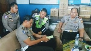 Tim Uji Petik E-Tilang Korlantas Polri Kunjungi Polres Malang Kota