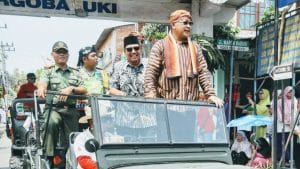 Danramil 0818/29 Dau Ikut Karnaval Bersama Masyarakat