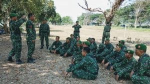 Koramil Koordinator Turen Gelar Program Minggu Militer Bersama