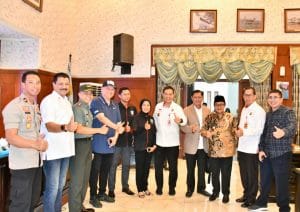 Danrem 083/BDJ Hadiri Rakor Penguatan  Fungsi Bimmas Melalui Olahraga Basket