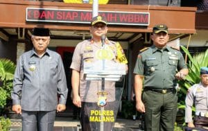 Dandim 0818 Hadiri Apel Pengamanan Pelantikan Presiden dan Wakil Presiden