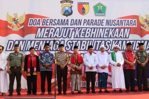 Demi Damai Kota Malang Polres Malang Kota Gelar Doa Bersama TNI Polri dan Masyarakat