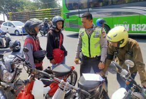 Satlantas Polres Batu Terapkan Preemtif dan Penindakan