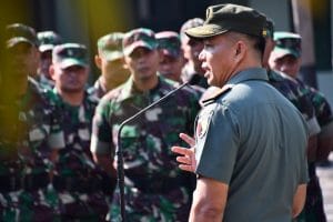 Danrem 083/BDJ :Kehadiran Babinsa  Harus Bermanfaat Bagi  Rakyat