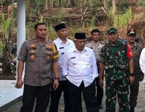 Kapolres Malang Ikut Tinjau TMMD ke 106 Bersama  Forkopimda Kabupaten Malang